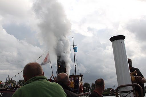 Condensor met kranenbord